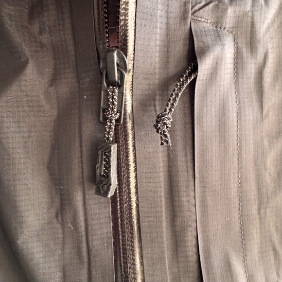 Black Diamond Treeline Rain Shell Jacket Mens S Black BD.Dry Waterproof 10K NWT - Picture 13 of 17